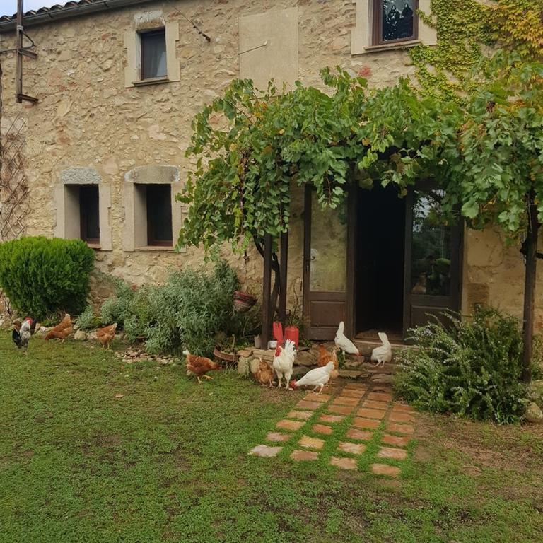 Can Canaleta Hotel Rural Santa Coloma De Farners Exterior foto